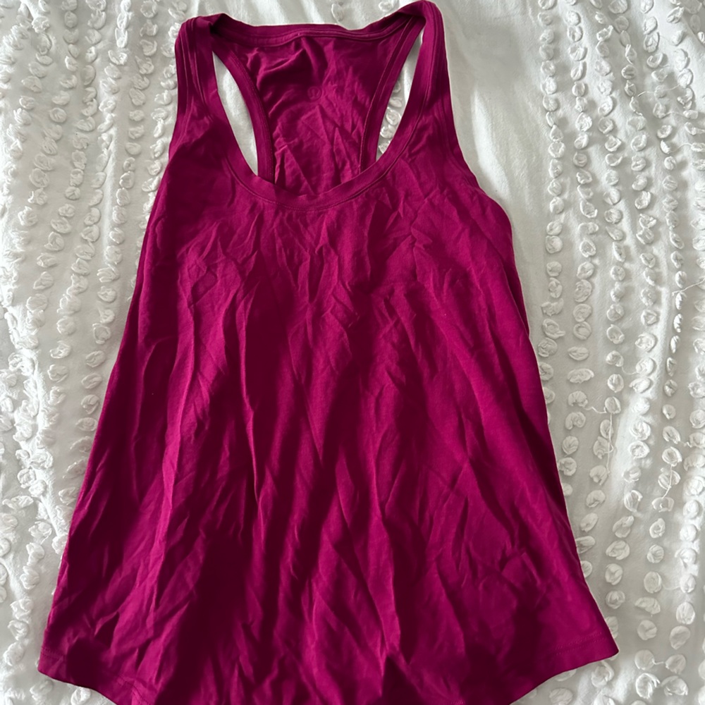 lululemon purple/pink/magenta love tank top
